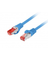 LANBERG Patchcord CAT.6 S/FTP LSZH CU 15m blue Fluke Passed - nr 1