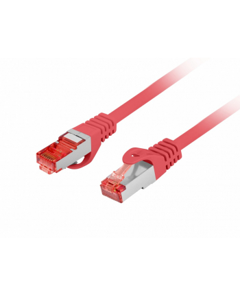 LANBERG Patchcord CAT.6 S/FTP LSZH CU 15m red Fluke Passed nr 1