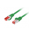 LANBERG Patchcord CAT.6 S/FTP LSZH CU 20m green Fluke Passed - nr 1