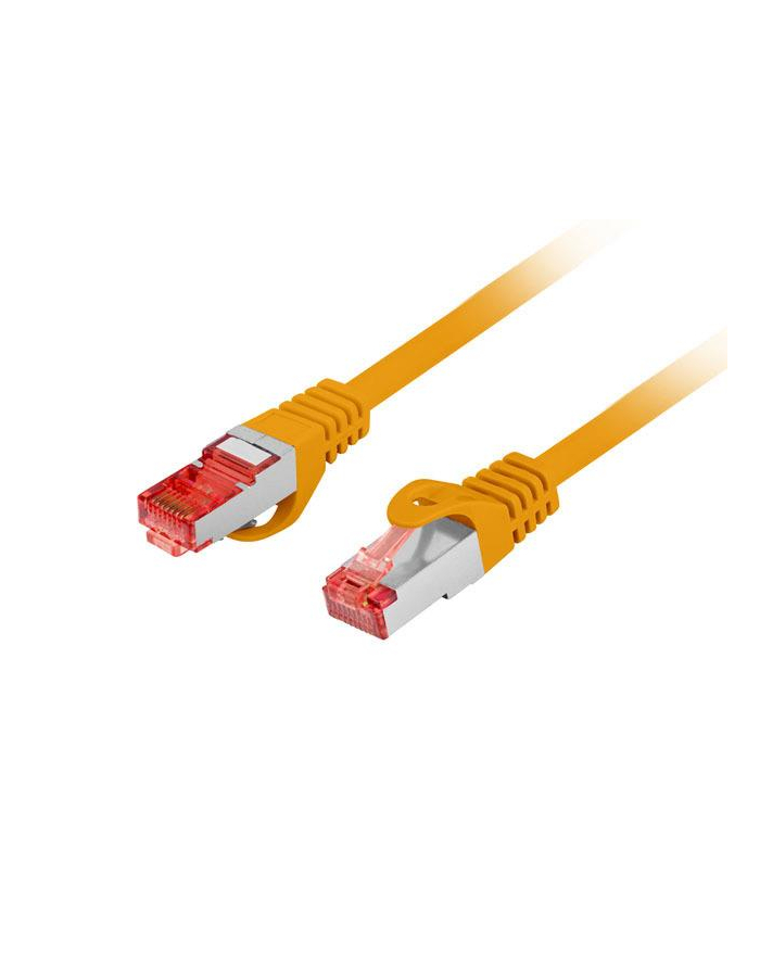 LANBERG Patchcord CAT.6 S/FTP LSZH CU 20m orange Fluke Passed główny