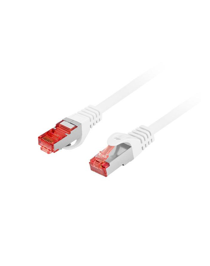 LANBERG Patchcord CAT.6 S/FTP LSZH CU 20m BIAŁY Fluke Passed główny
