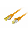 LANBERG Patchcord CAT.6A S/FTP LSZH CU 3m orange Fluke Passed - nr 4