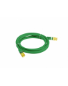 LANBERG Patchcord CAT.6A S/FTP LSZH CU 10m green Fluke Passed - nr 5