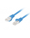 LANBERG Patchcord CAT.6 UTP LSZH CU 3m blue Fluke Passed - nr 1
