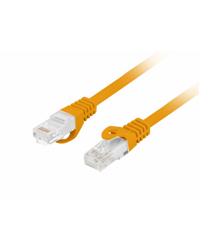 LANBERG Patchcord CAT.6 UTP LSZH CU 5m orange Fluke Passed główny