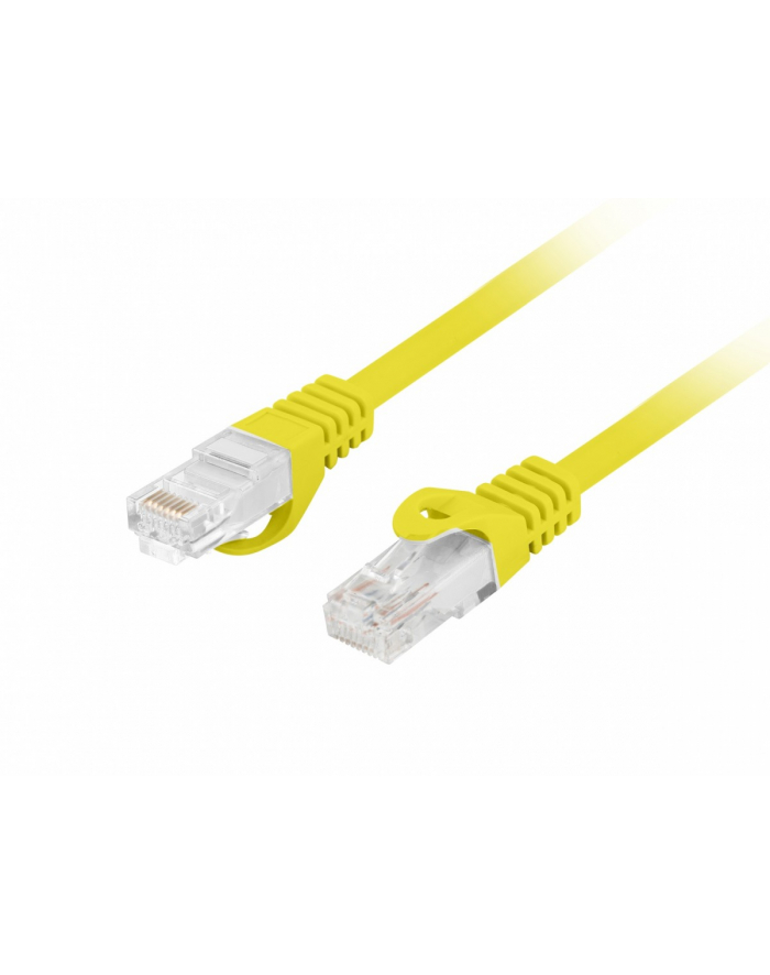 LANBERG Patchcord CAT.6 UTP LSZH CU 5m yellow Fluke Passed główny