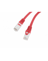 LANBERG Patchcord CAT.6 UTP LSZH CU 10m red Fluke Passed - nr 3