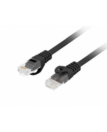 LANBERG Patchcord CAT.6 UTP LSZH CU 15m black Fluke Passed