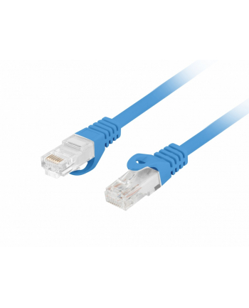 LANBERG Patchcord CAT.6 UTP LSZH CU 15m blue Fluke Passed nr 1