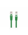 LANBERG Patchcord CAT.6 UTP LSZH CU 15m green Fluke Passed - nr 2