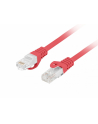 LANBERG Patchcord CAT.6 UTP LSZH CU 15m red Fluke Passed - nr 4