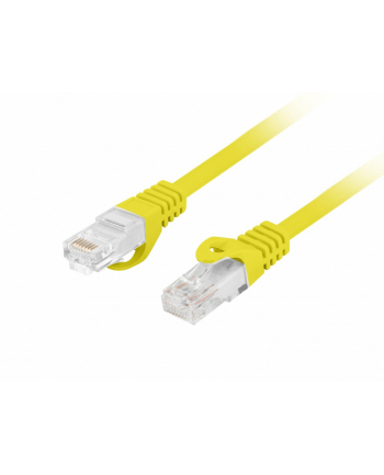 LANBERG Patchcord CAT.6 UTP LSZH CU 15m yellow Fluke Passed