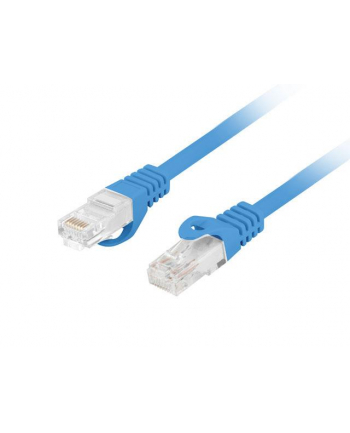 LANBERG Patchcord CAT.6 UTP LSZH CU 20m blue Fluke Passed