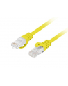 LANBERG Patchcord CAT.6 UTP LSZH CU 20m yellow Fluke Passed - nr 1