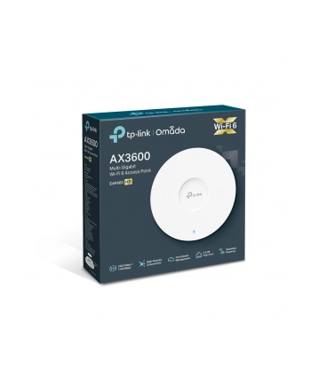 TP-LINK EAP660 HD AX3600 Wi-Fi 6 Dual Band 2.5 Gigabit Ceiling Mount PoE Access Point High Density connectivity