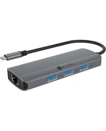 ICY BOX IB-DK4034a-CPD 6-in-1 USB Type-C Notebook DockingStation