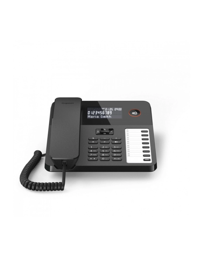 gigaset Telefon przewodowy Desk600 Czarny główny
