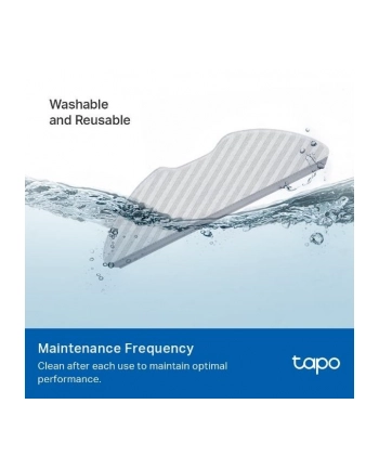 TP-LINK Washable Mop Cloth 3pcs for Tapo RV30 RV10 Series Robot Mops