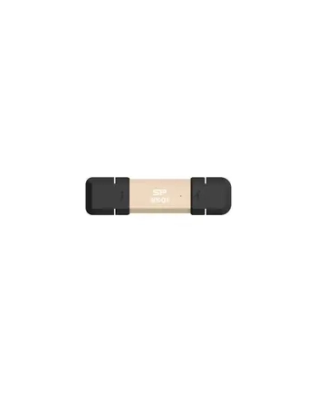 silicon power computer ' communicat SILICON POWER DS72 500GB External SSD USB-A USB-C 1050/850MB/s Gold nr 1