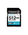 KINGSTON 512GB SDXC Canvas Go Plus Gen4 200MB/s C10 UHS-I U3 V30 - nr 1