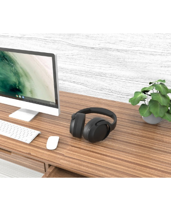 GEMBIRD Słuchawki stereofoniczne Bluetooth z aktywną redukcją szumów kolor czarny