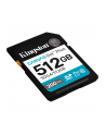 KINGSTON 512GB SDXC Canvas Go Plus Gen4 200MB/s C10 UHS-I U3 V30 - nr 24