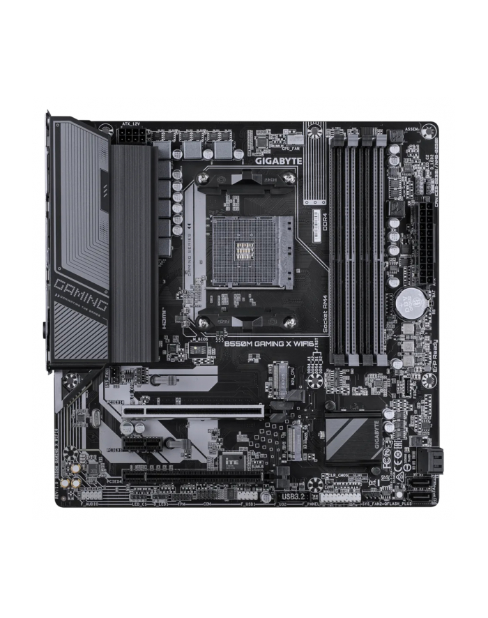 GIGABYTE B550M GAMING X WIFI6 AM4 4xDDR4 2xM.2 4xSATA główny
