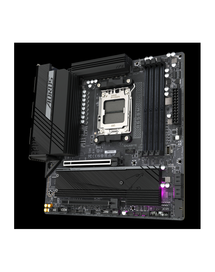 GIGABYTE B650M AORUS ELITE AM5 4xDDR5 2xM.2 4xSATA główny