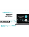 I-TEC USB-C Metal Nano Dock 2x HDMI 1x USB-C Video 1x GLAN 1x Audio/Mic 1xSD/microSD 1x USB 3.2 3x USB-C 3.2 Gen2 2x USB 2.0 PD140W - nr 5