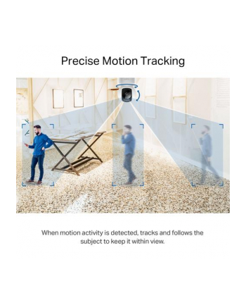 TP-LINK TAPO C212 Pan/Tilt Home Security Wi-Fi Camera 360/114deg 2K 3MP BIAŁY