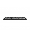 LANBERG Patch panel 24 port 1U 19 '' kat.6A UTP z organizerem kabli czarny - nr 4