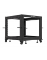 LANBERG Open rack 19 '' 9U 600x600-1100 regulowany czarny - nr 1