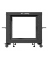 LANBERG Open rack 19 '' 9U 600x600-1100 regulowany czarny - nr 3