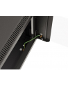 LANBERG Szafa instalacyjna rack wisząca 19 '' 9U 540x350 czarna drzwi przeszklone flat pack - nr 4