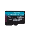 KINGSTON 256GB microSDXC Canvas Go Plus Gen4 200R A2 U3 Single Pack w/o ADP - nr 2