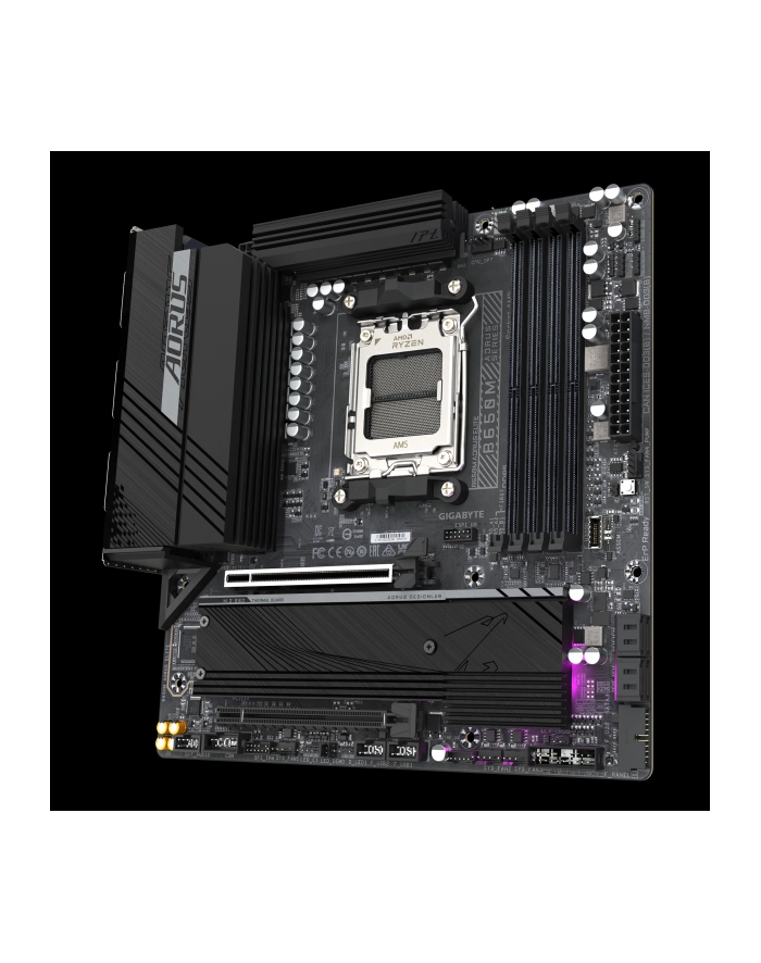 GIGABYTE B650M AORUS ELITE AM5 4xDDR5 2xM.2 4xSATA główny