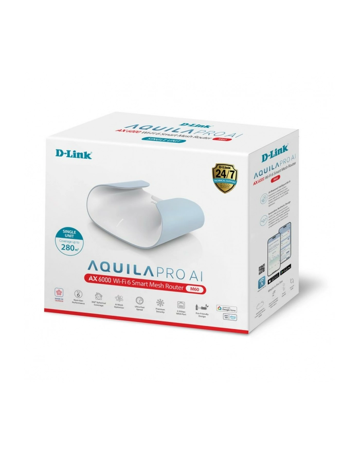 D-LINK Router MESH Wi-Fi 6 Eagle Pro AI AX6000 główny