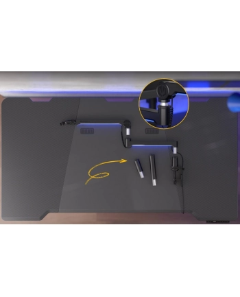 cooling.pl Uchwyt biurkowy na mikrofon Endorfy Broadcast Low Profile RGB Boom Arm (EY0A010) nr 2