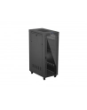 Szafa instalacyjna Rack Lanberg stojąca 19'' 32U 600x1000 czarna drzwi przeszklone LCD (flat pack) - nr 7