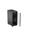 Szafa instalacyjna Rack Lanberg stojąca 19'' 32U 600x1000 czarna drzwi przeszklone LCD (flat pack) - nr 9