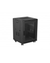 Szafa inastalacyjna rack Lanberg 19'' 15U 600x600 czarna drzwi perforowane (flat pack) - nr 6