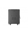 Szafa inastalacyjna rack Lanberg 19'' 15U 600x600 czarna drzwi perforowane (flat pack) - nr 7