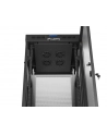 Szafa instalacyjna Rack Lanberg stojąca 19'' 37U 600x600 czarna drzwi perforowane LCD (flat pack) - nr 13