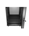 Szafa instalacyjna Rack Lanberg stojąca 19'' 37U 600x600 czarna drzwi perforowane LCD (flat pack) - nr 2