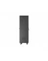 Szafa instalacyjna Rack Lanberg stojąca 19'' 37U 600x600 czarna drzwi perforowane LCD (flat pack) - nr 8