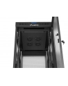 Szafa instalacyjna Rack Lanberg stojąca 19'' 32U 600x800 czarna drzwi perforowane LCD (flat pack) - nr 13