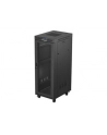 Szafa instalacyjna Rack Lanberg stojąca 19'' 32U 600x800 czarna drzwi perforowane LCD (flat pack) - nr 15