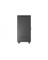 Szafa instalacyjna Rack Lanberg stojąca 19'' 32U 600x800 czarna drzwi perforowane LCD (flat pack) - nr 8
