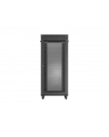 Szafa instalacyjna Rack Lanberg stojąca 19'' 37U 800x800 czarna drzwi performowane LCD (flat pack) - nr 11