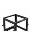 LANBERG Open rack 19 '' 9U 600x600-1100 regulowany czarny - nr 2